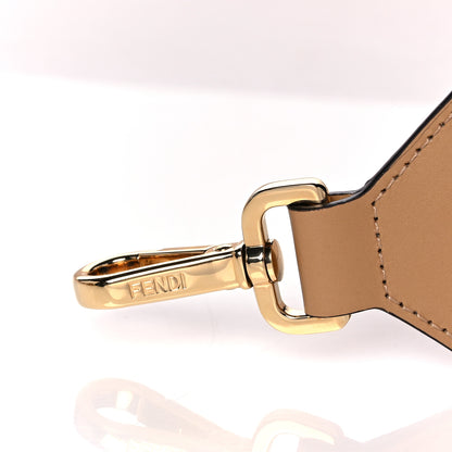 Fendi Ribbon Vitello King FF 1974 Adjustable Strap You Poudre Cuoio Miele Scuro 6 of 7