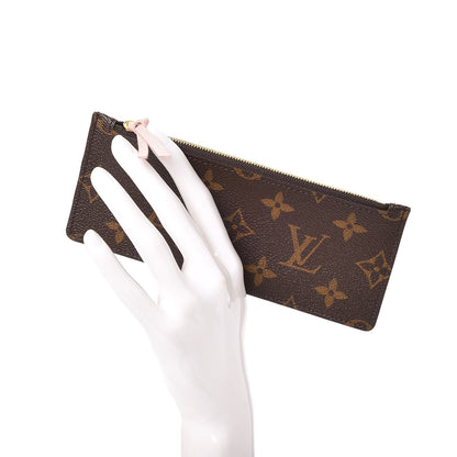 Louis Vuitton Monogram Josephine Chain Wallet Zippered Insert 2 of 6