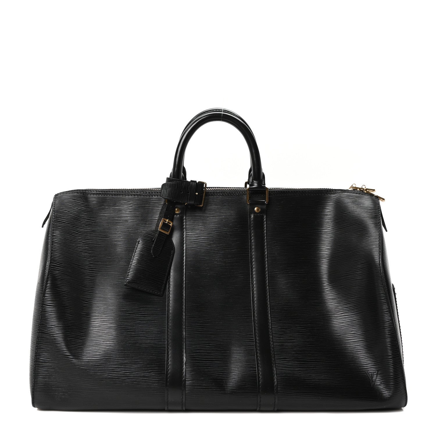 Louis Vuitton Epi Keepall 45 Black 1 of 8