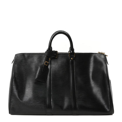 Louis Vuitton Epi Keepall 45 Black 1 of 8
