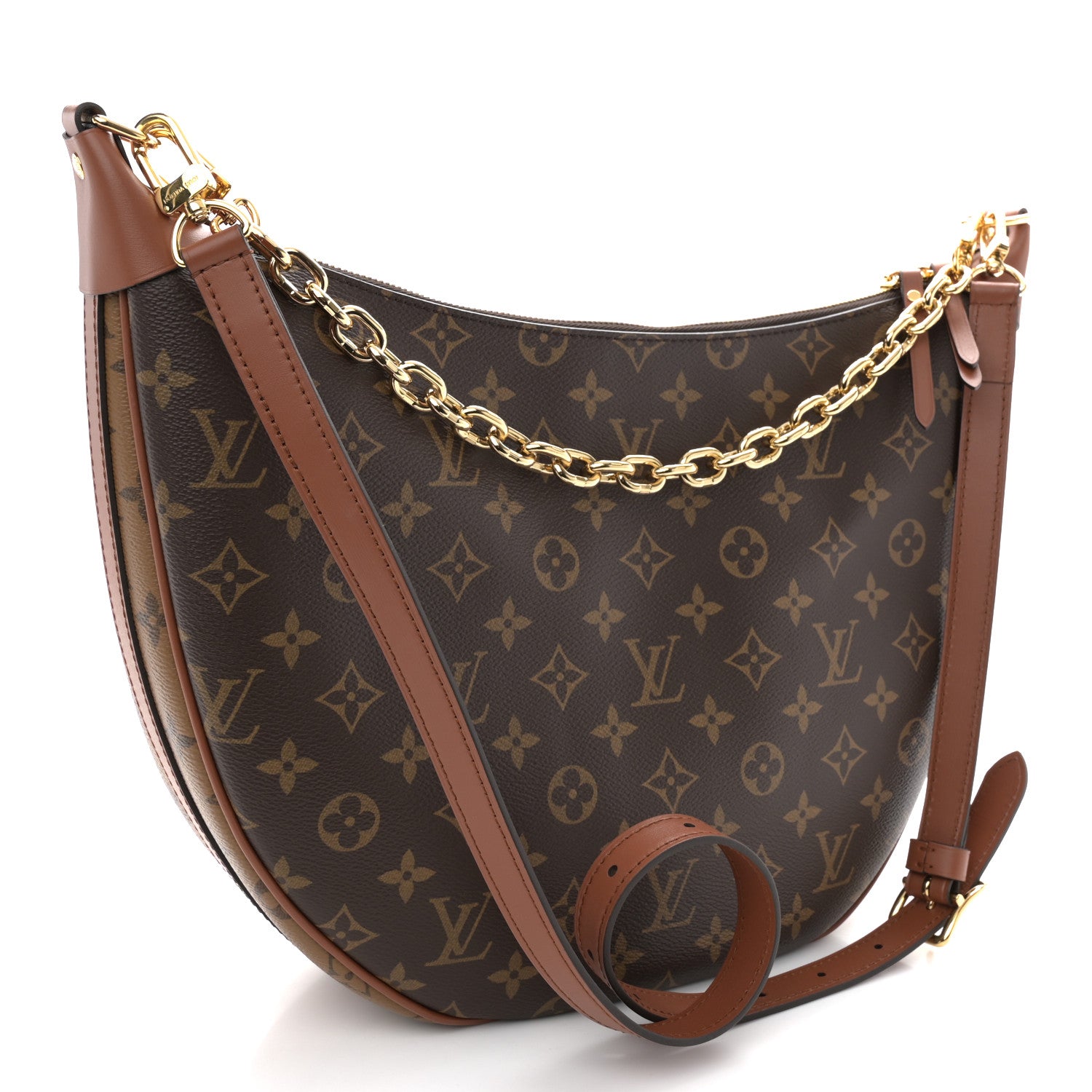 Louis Vuitton Reverse Monogram Loop Hobo 3 of 9