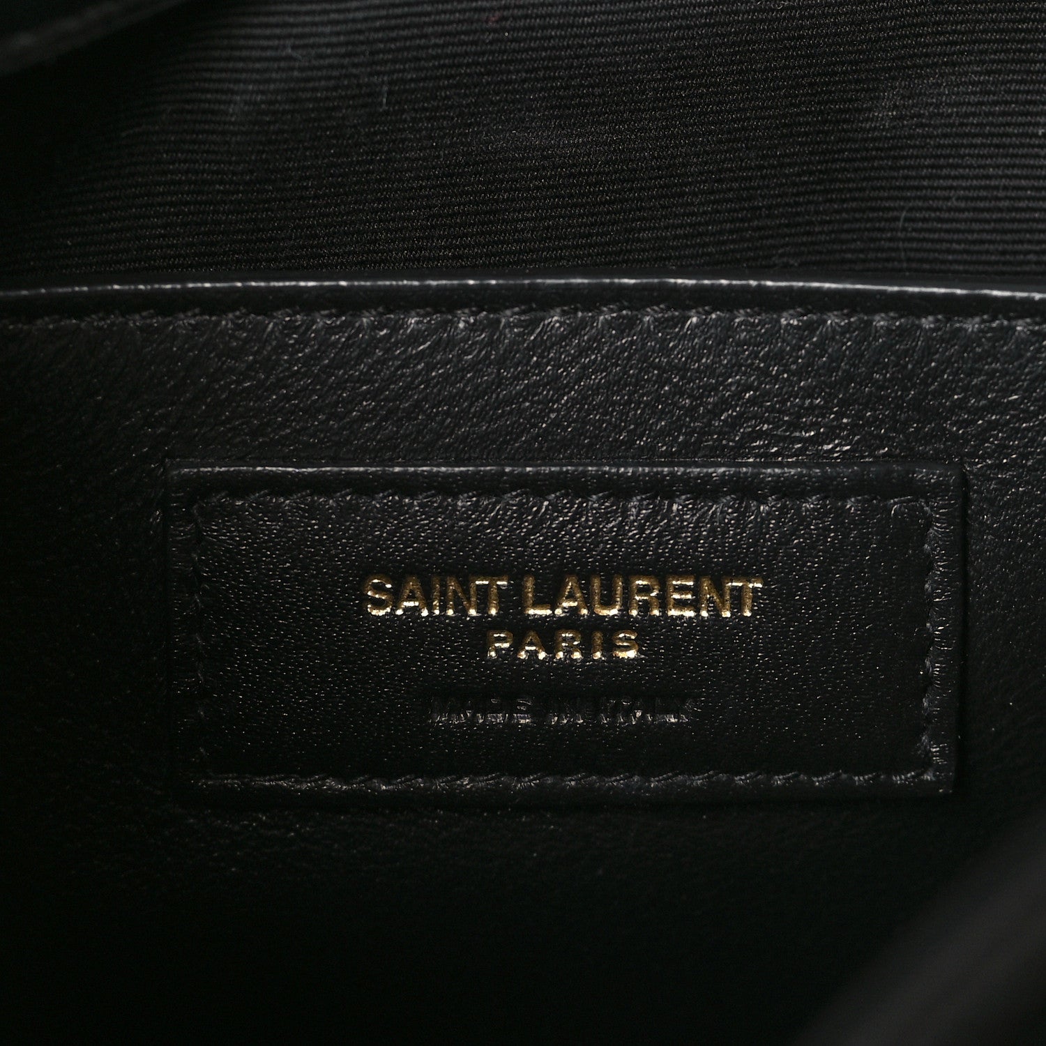 Saint Laurent Lambskin Matelasse Monogram Baby Niki Chain Satchel Black 6 of 9