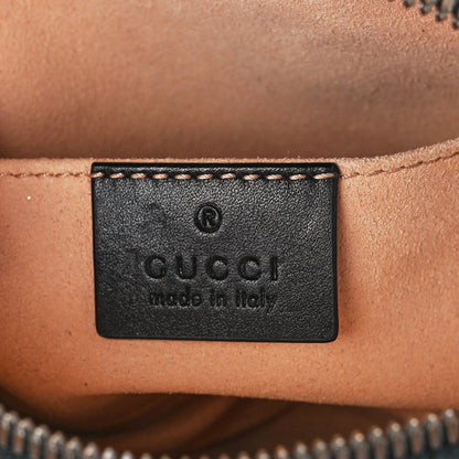 Gucci Calfskin Matelasse GG Marmont Belt Bag 75 30 Black 5 of 12