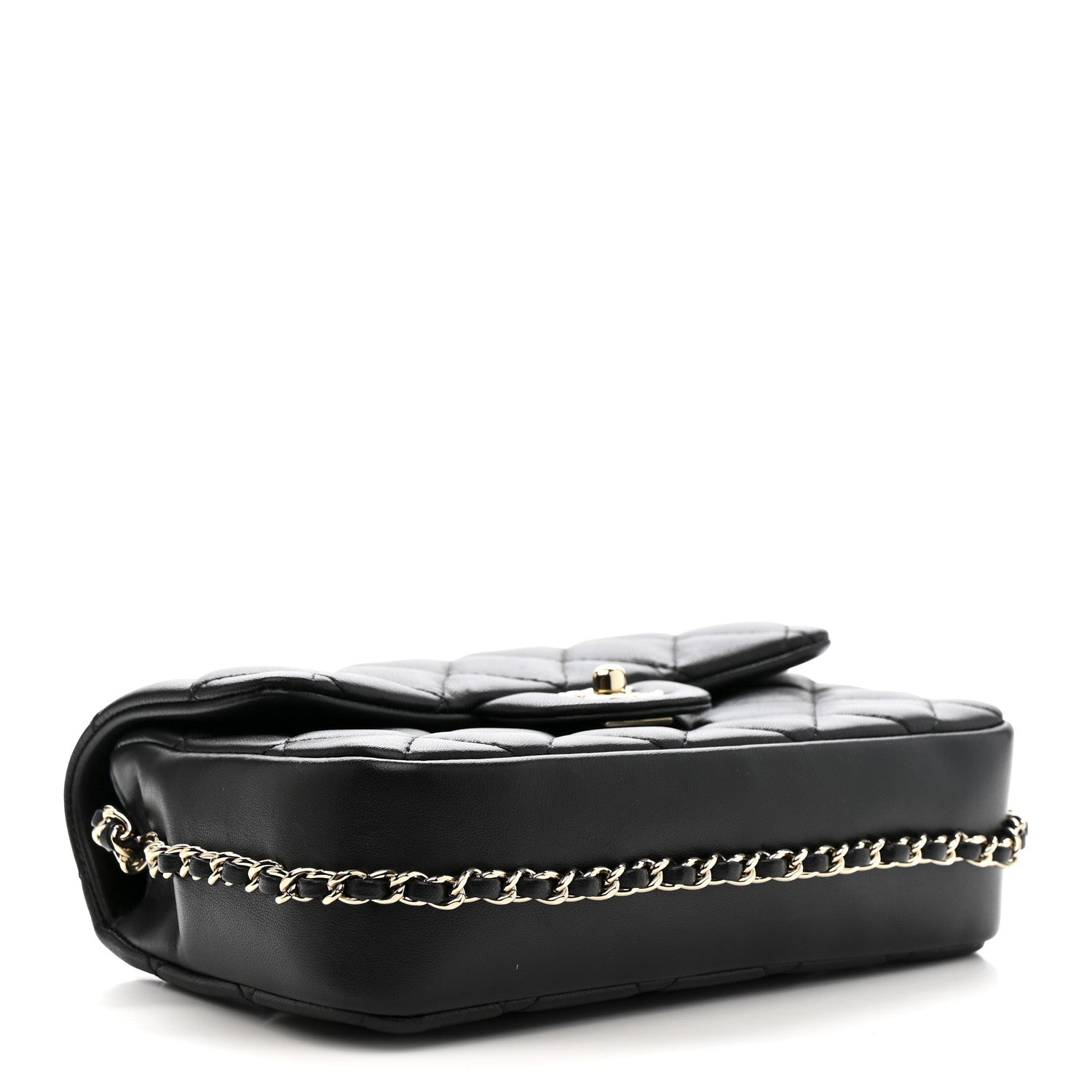 Chanel Lambskin Quilted Small My Precious Flap Black 4 of 13
