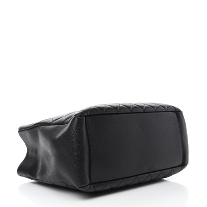 Chanel Caviar Quilted Grand Shopping Tote GST Black 4 of 13