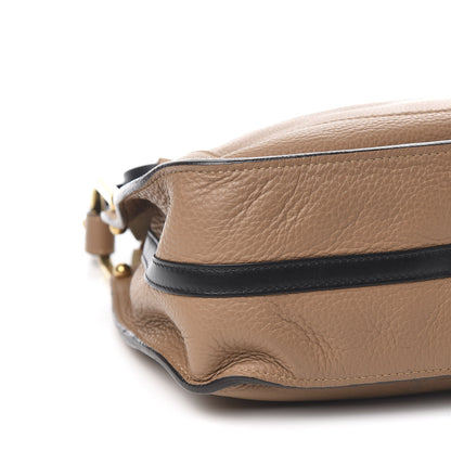 Chloe Grained Calfskin Small Hayley Hobo Nut 7 of 9