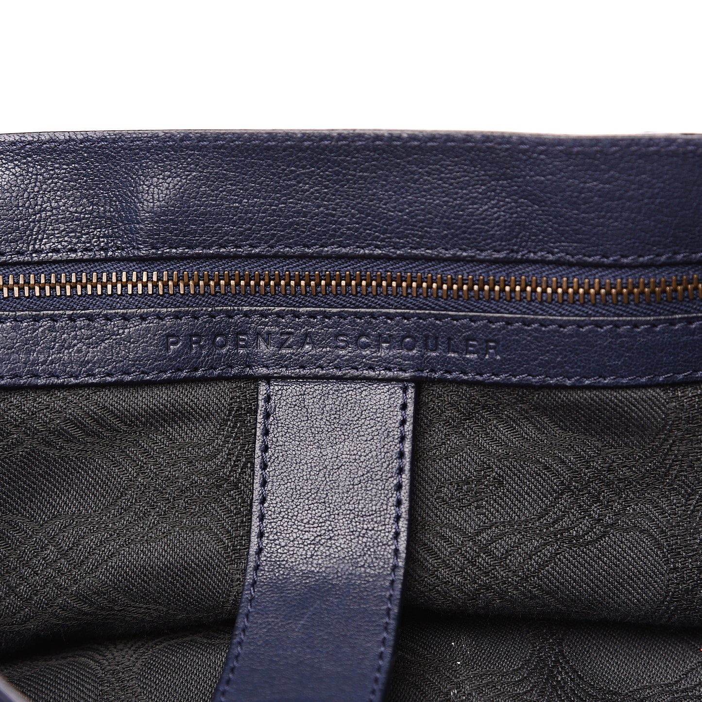 Lambskin Large PS1 Satchel Midnight