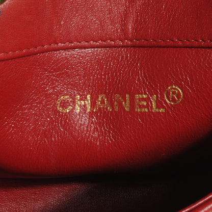 Chanel Lambskin Quilted Extra Mini Flap Red 7 of 9