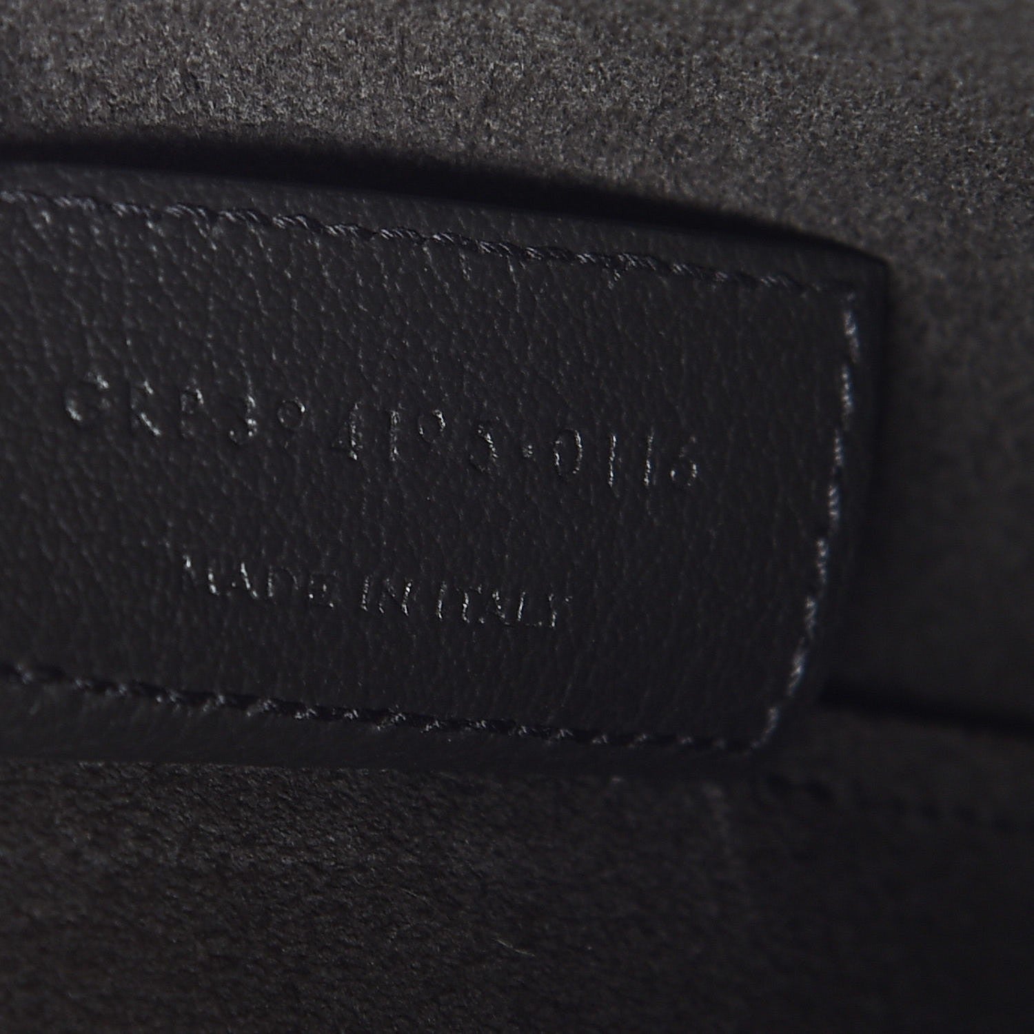 Saint Laurent Calfskin Large Shopping Tote Dark Grey 9 of 15