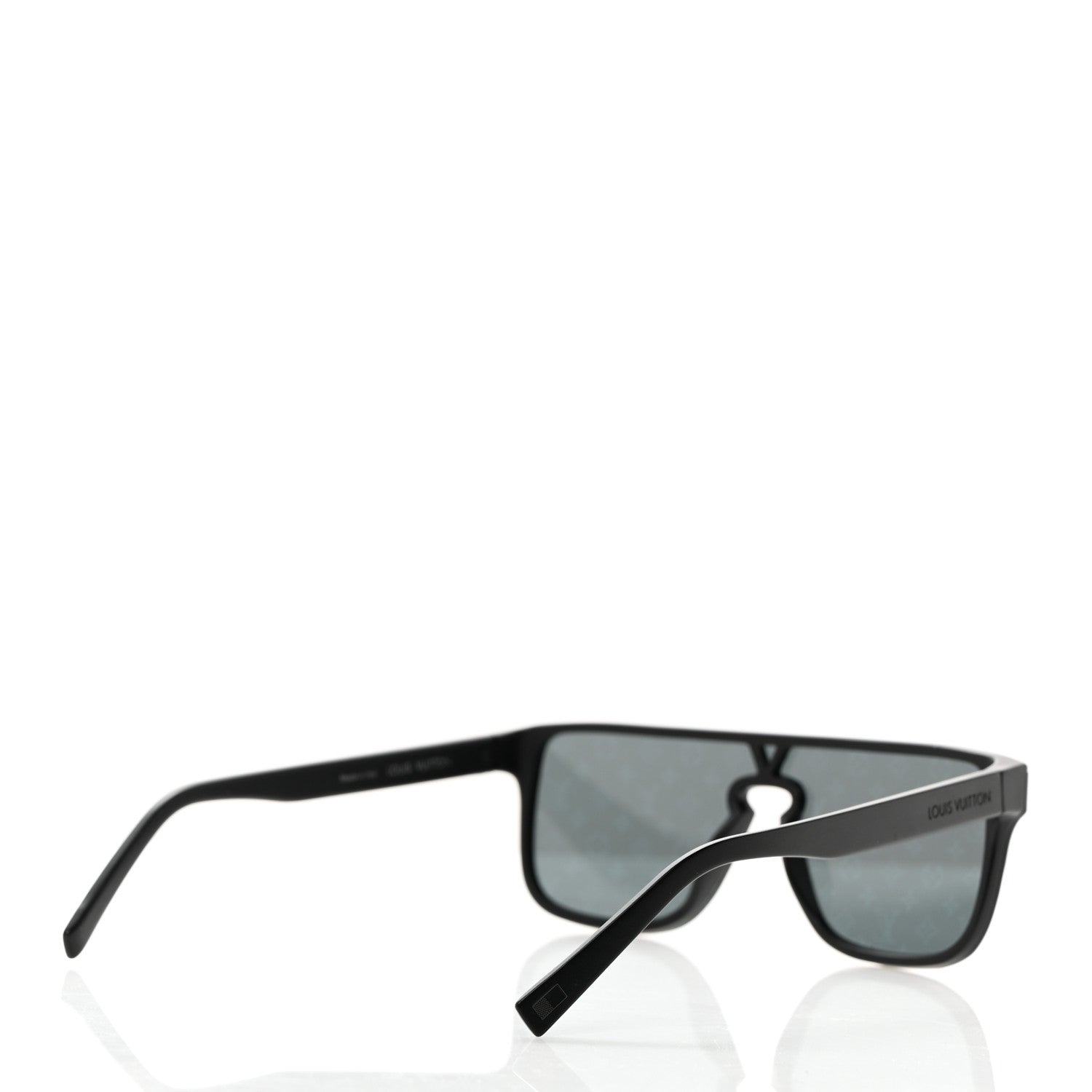 Louis Vuitton Acetate LV Waimea Square Sunglasses Z1082W Black 5 of 8