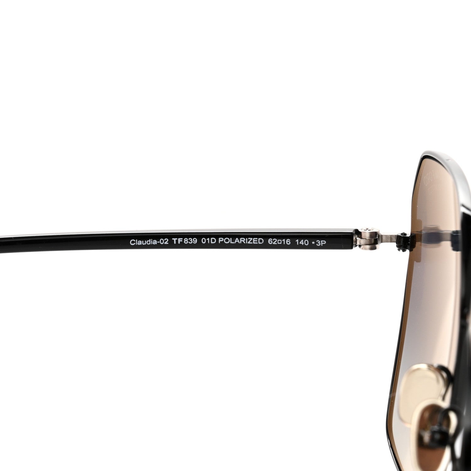 Tom Ford Claudia TF839 Sunglasses Black 5 of 8