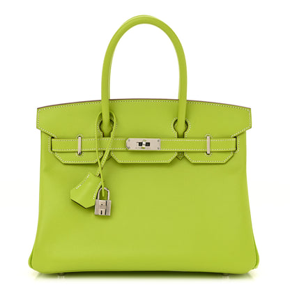Hermes Epsom Candy Birkin 30 Kiwi Lichen 1 of 13