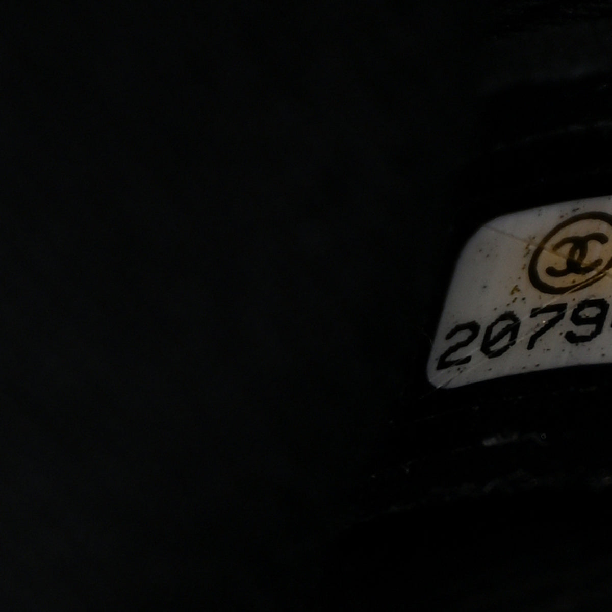 Patent Quilted Large Coco Shine Flap Blue