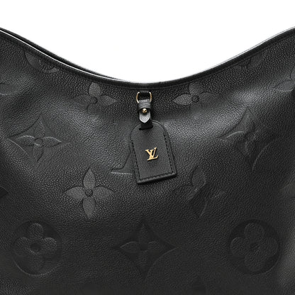 Louis Vuitton Empreinte Monogram Giant Carryall MM Black 8 of 11