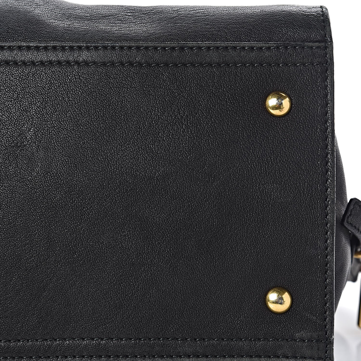 Saint Laurent Sheepskin Medium Cabas ChYc Black 15 of 16