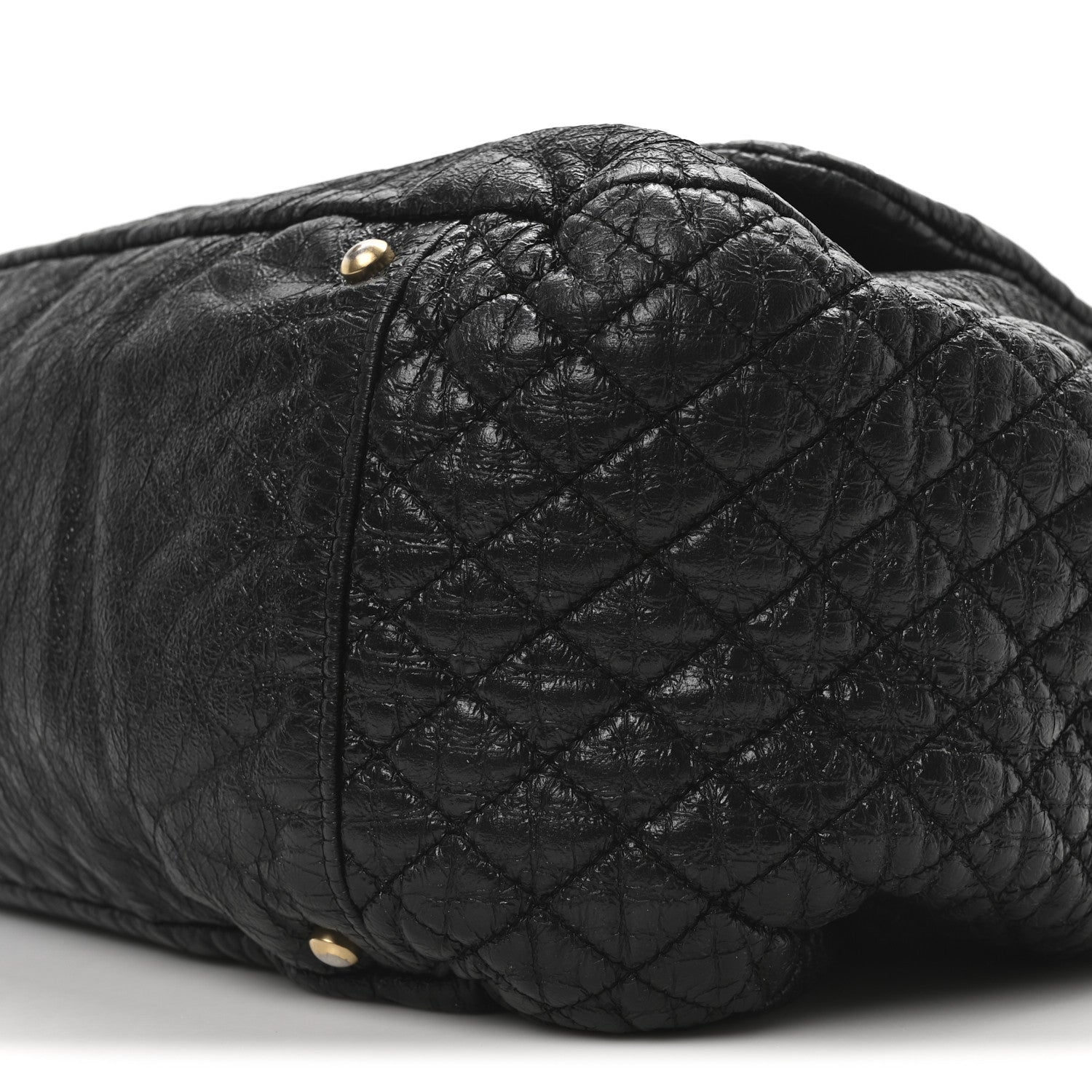 Chanel Vinyl XL Rock and Chain Flap Black 10 of 10