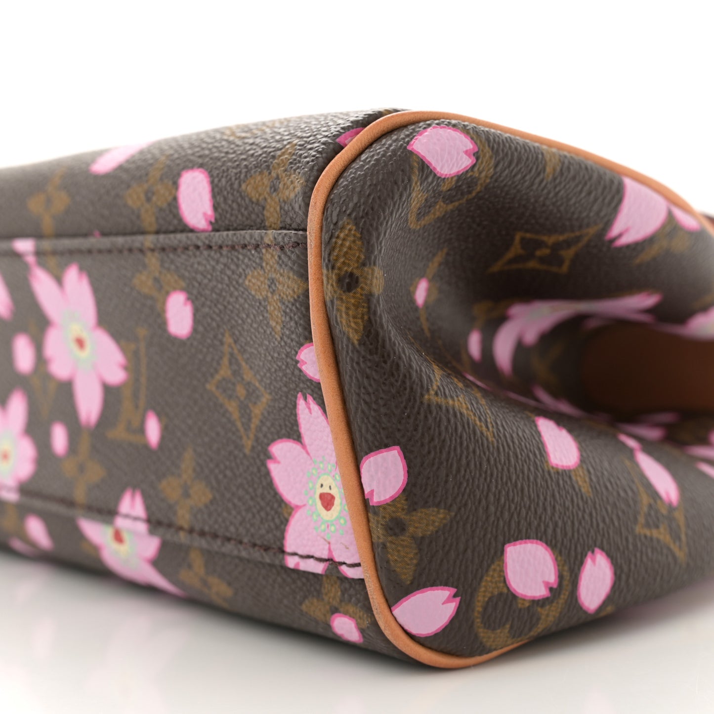 Monogram Cherry Blossom Sac Retro Bag Brown