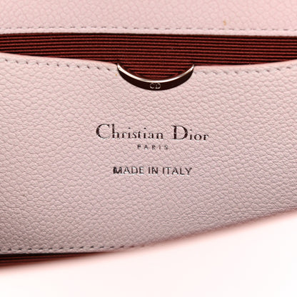 Christian Dior Grained Calfskin Large Diorama Croisiere Chain Wallet Light Pink 6 of 9