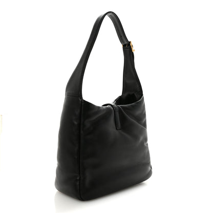 Saint Laurent Padded Lambskin Small Le 5 A 7 Supple Hobo Black 3 of 9