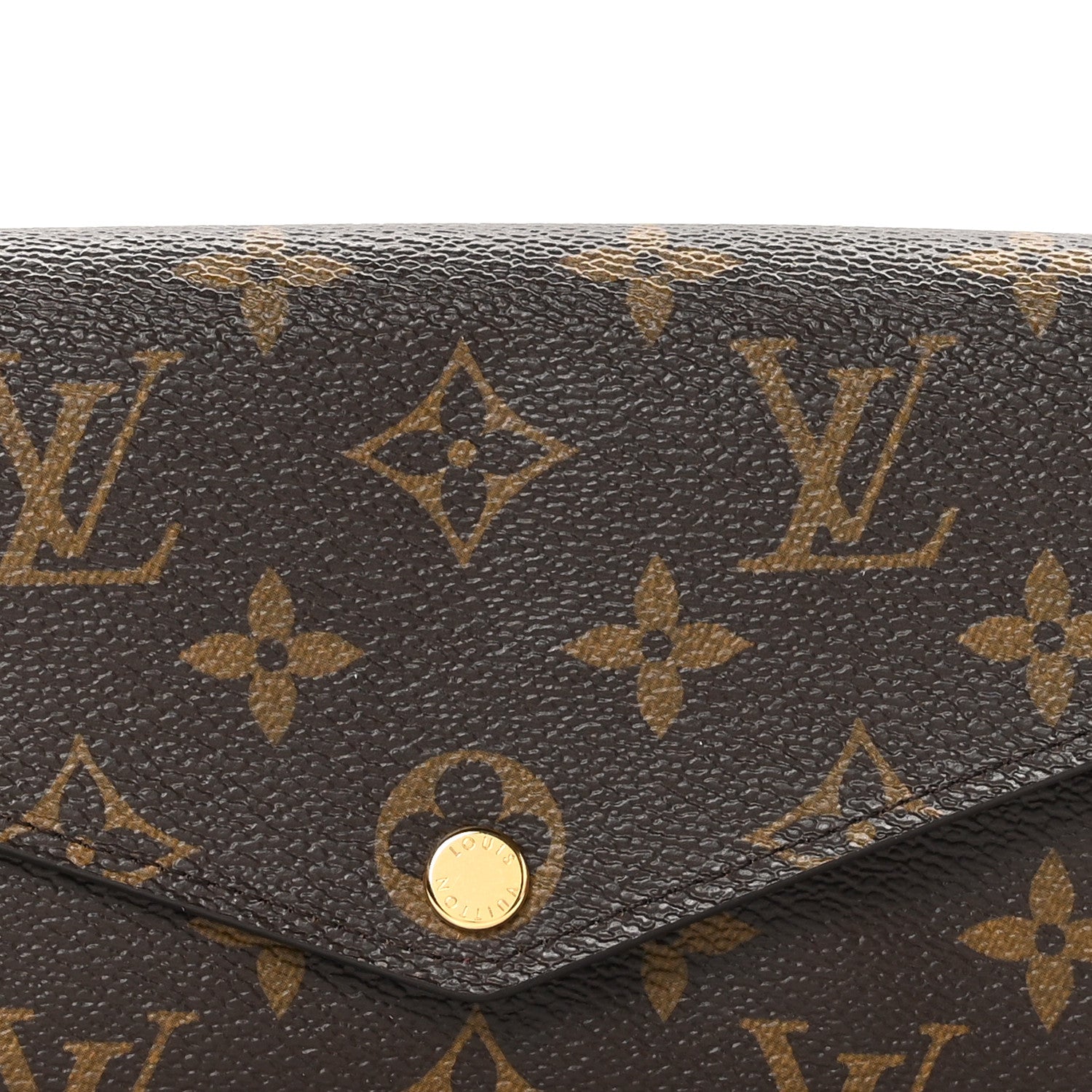 Louis Vuitton Monogram Sarah Wallet NM Coquelicot 8 of 9