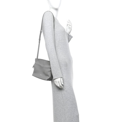 Loewe Calfskin Mini Flamenco Knot Clutch Pearl Grey 2 of 12