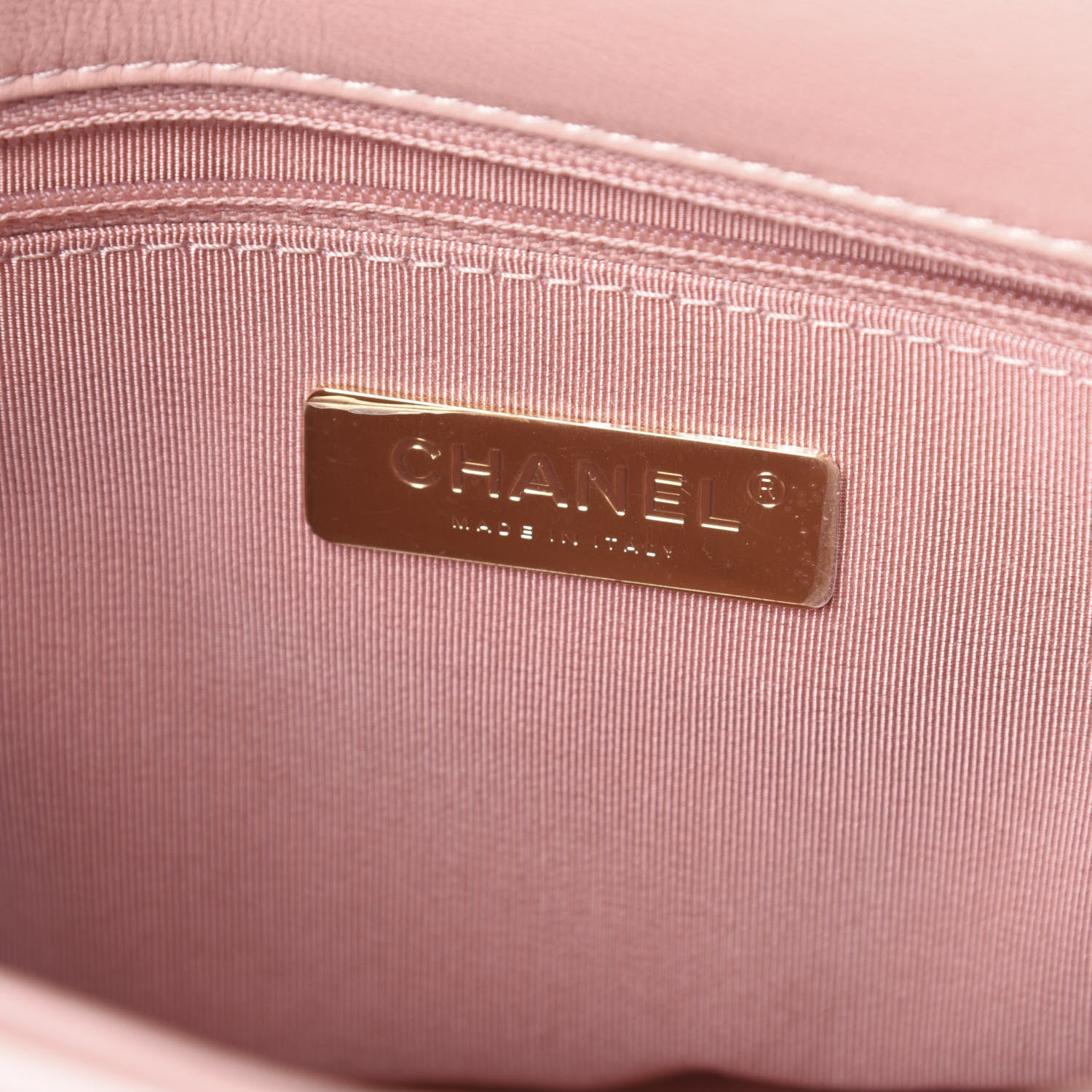 Chanel Goatskin Quilted Medium 19 Flap Light Pink 7 of 9