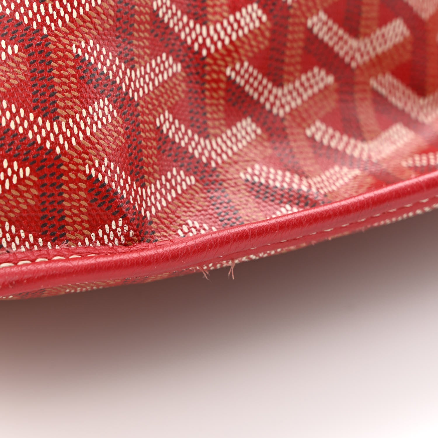 Goyard Goyardine Reversible Anjou PM Red 22 of 24
