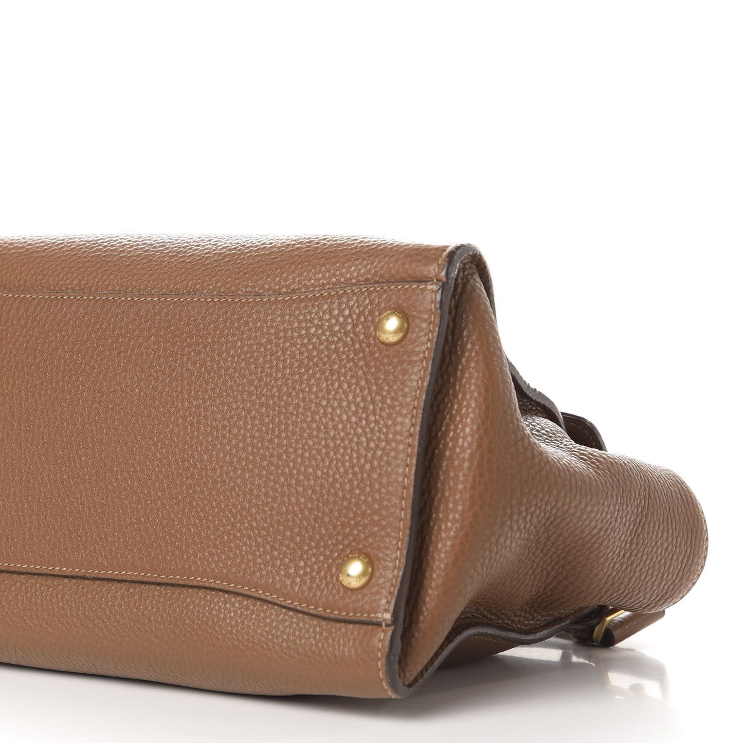 Vitello Daino Sound Twin Pocket Satchel Brandy
