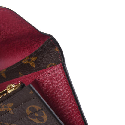 Louis Vuitton Monogram Emilie Wallet Fuchsia 7 of 9