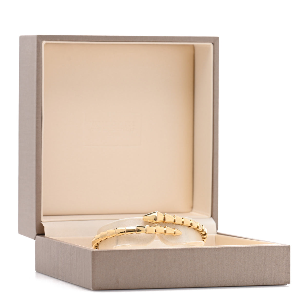 18K Yellow Gold Serpenti Viper Bracelet M