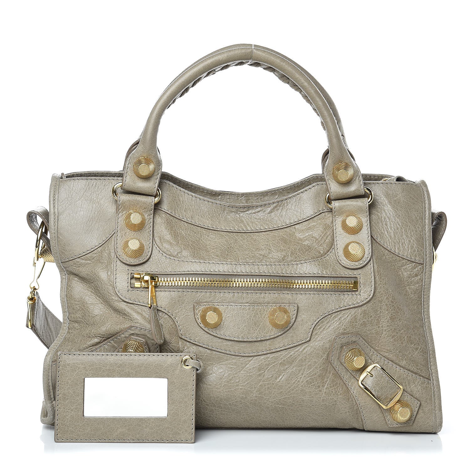 Balenciaga Agneau Giant 21 Gold Hardware City Papyrus 1 of 12