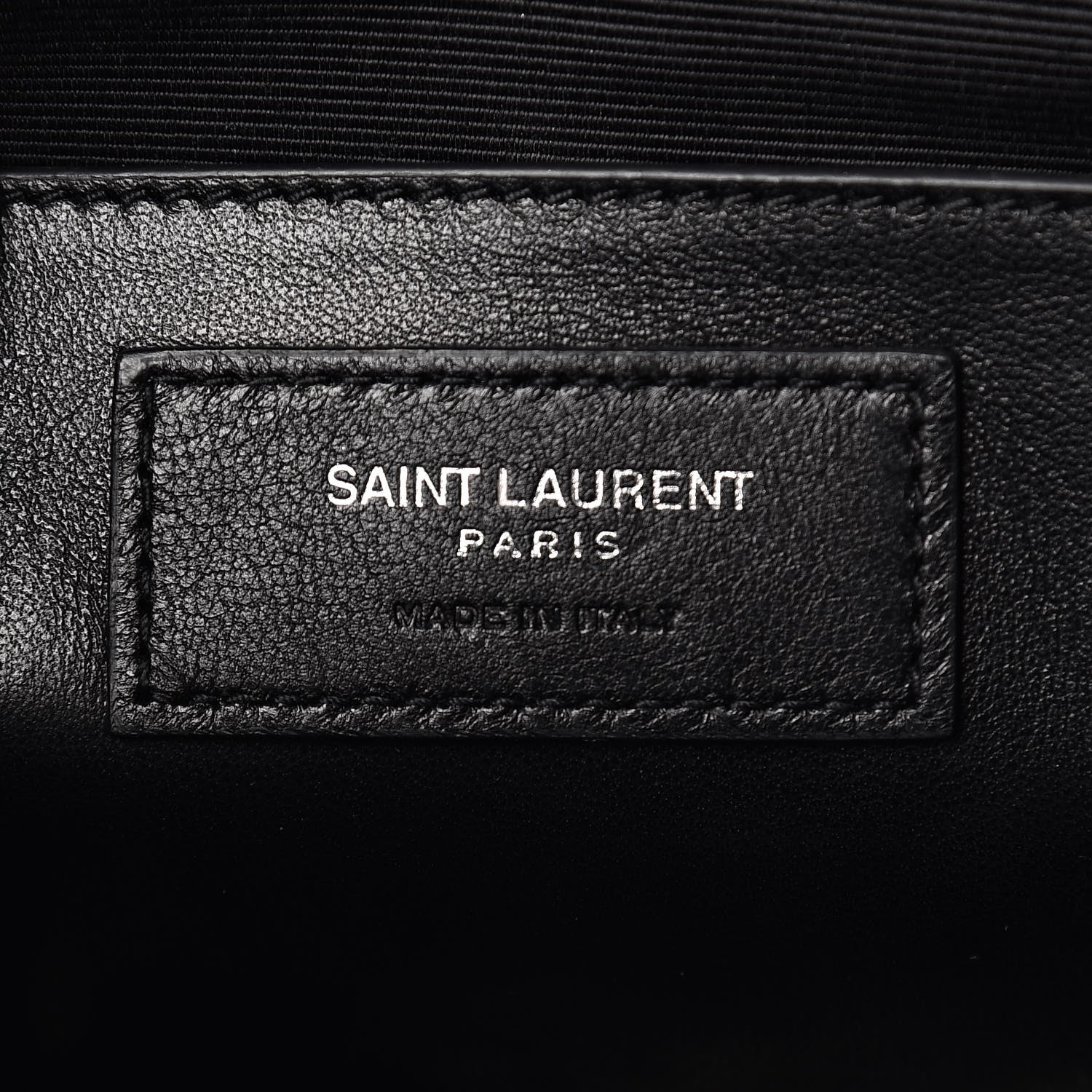 Saint Laurent Grain De Poudre Medium Classic Monogram Kate Satchel Black 5 of 12
