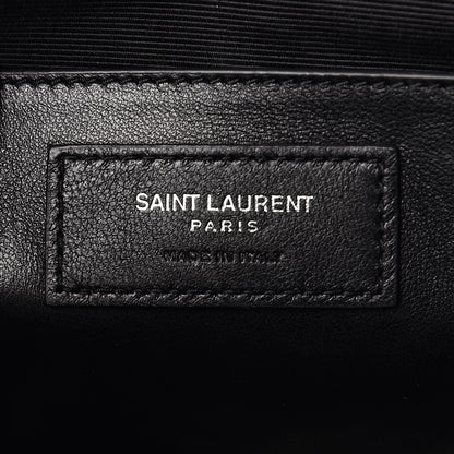 Saint Laurent Grain De Poudre Medium Classic Monogram Kate Satchel Black 5 of 12