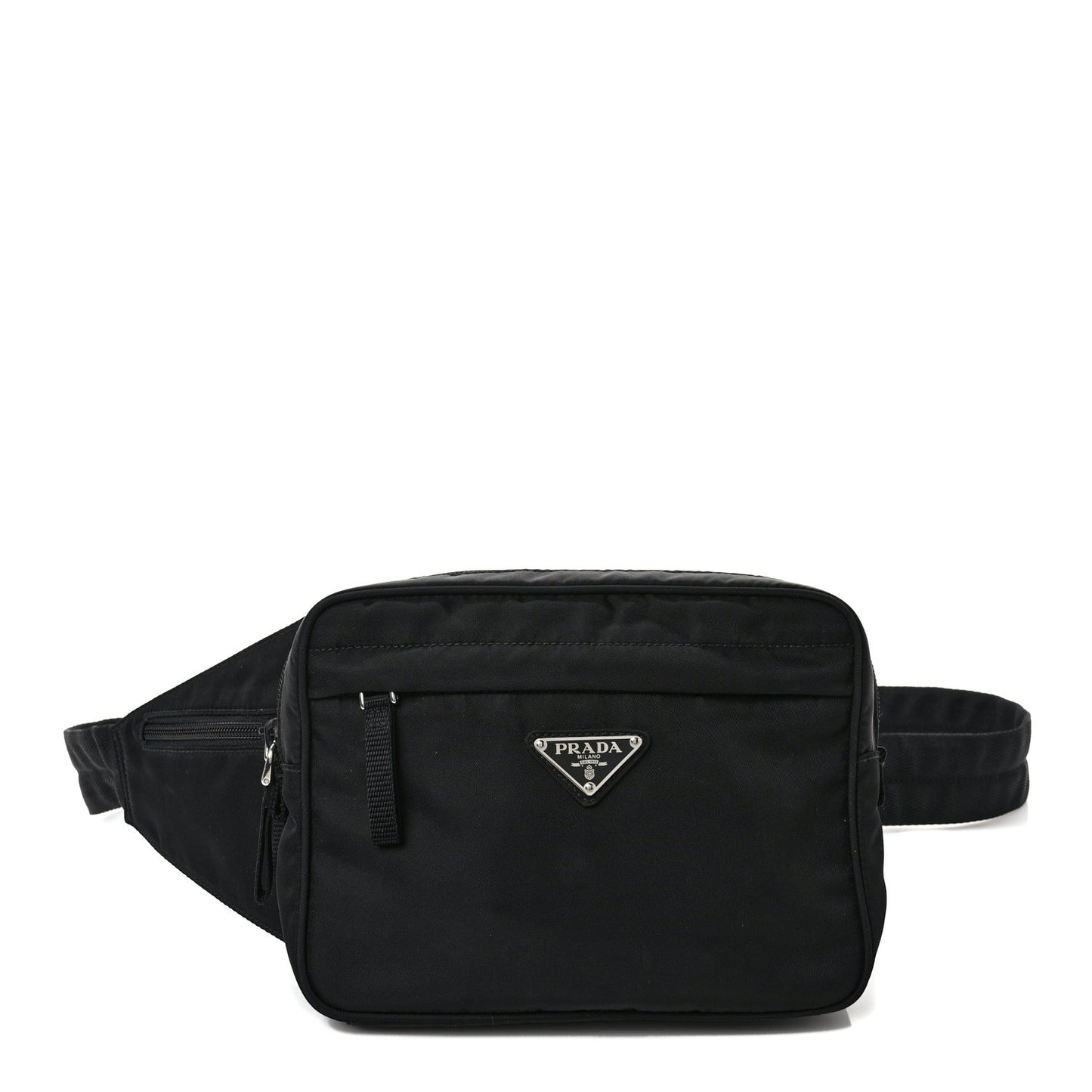 Tessuto Nylon Montagna Belt Bag Black