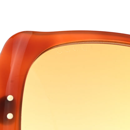 Gucci Acetate Sunglasses GG0472S Havana Orange 7 of 8