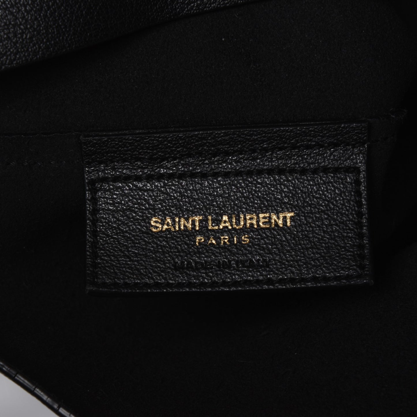 Calfskin Large Shopping Tote Black