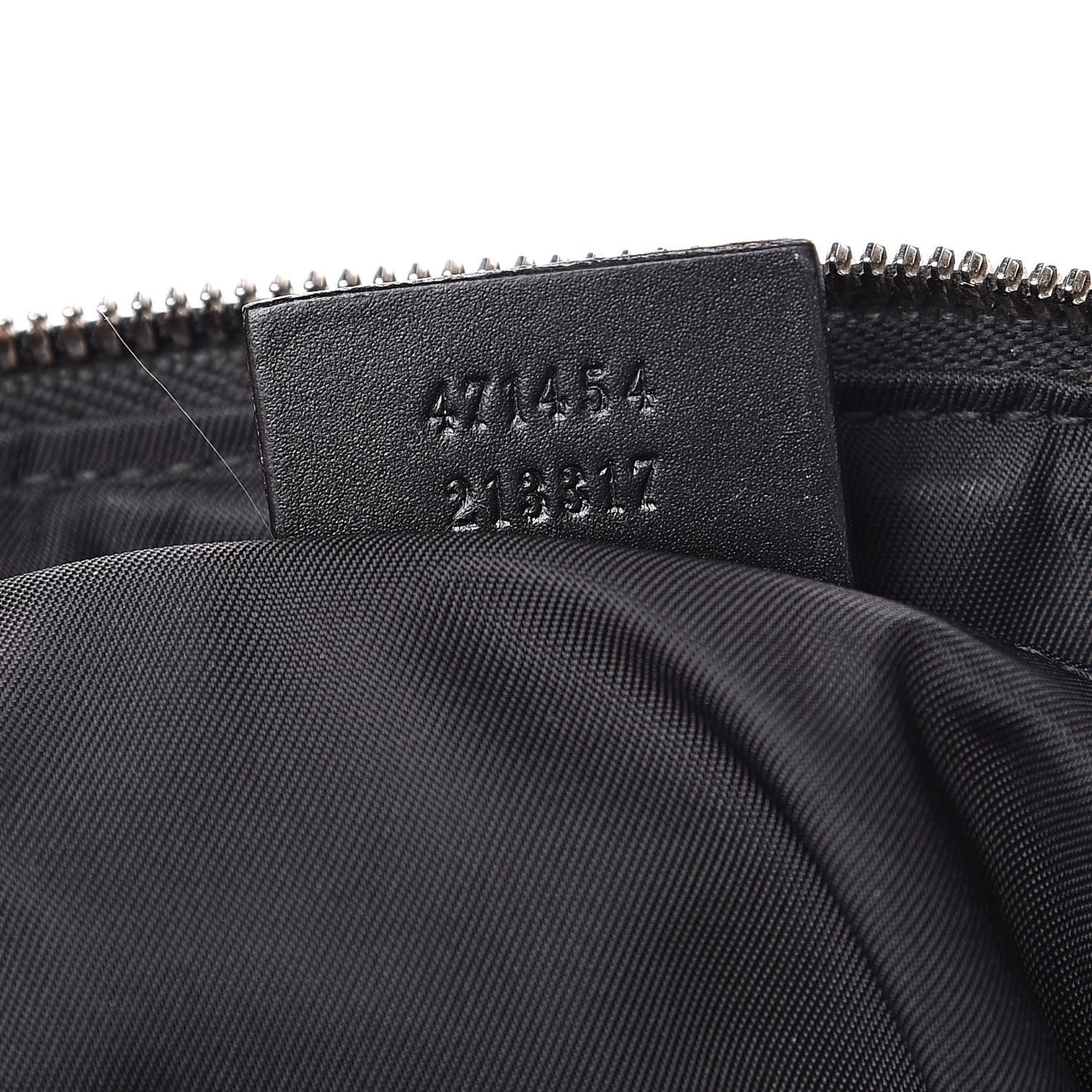 GG Supreme Monogram Web Messenger Bag Black