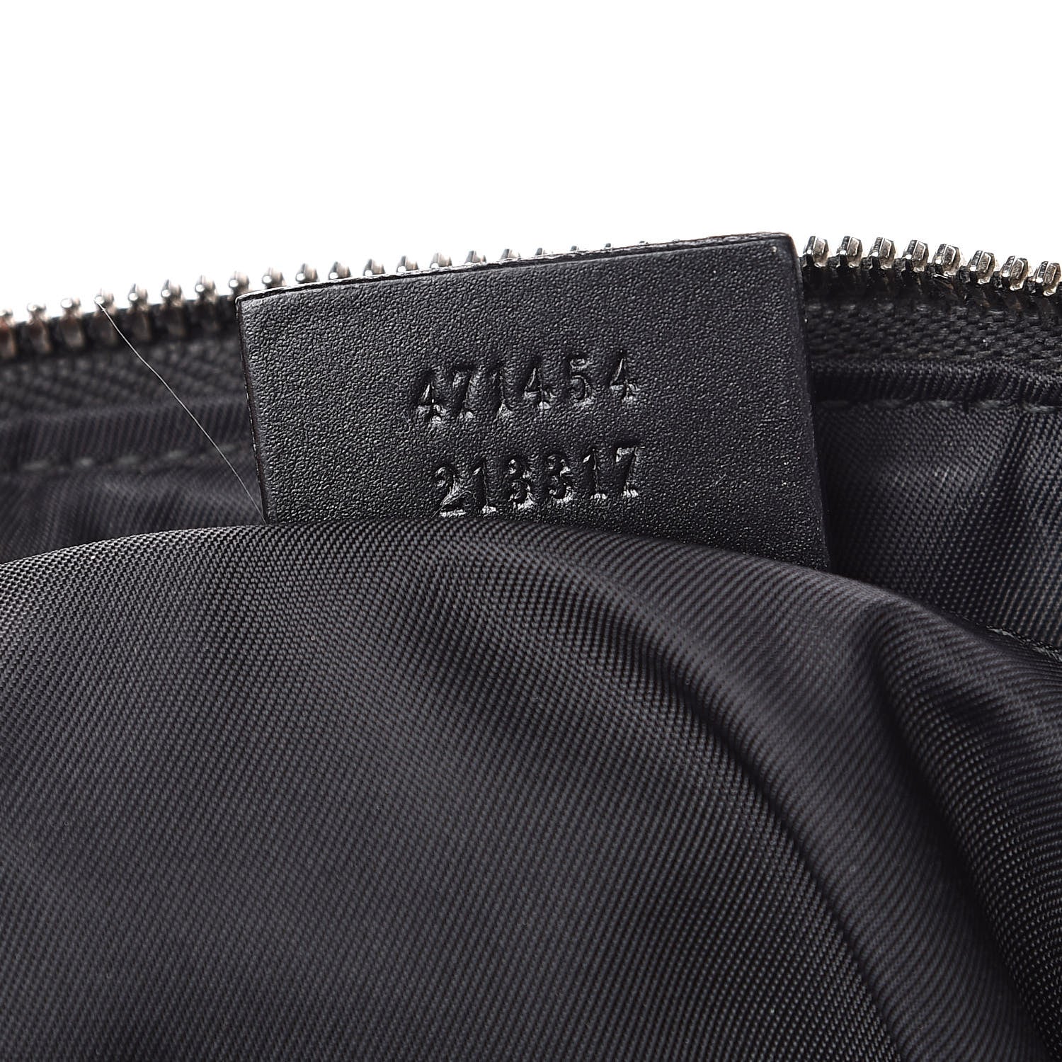 Gucci GG Supreme Monogram Web Messenger Bag Black 7 of 10