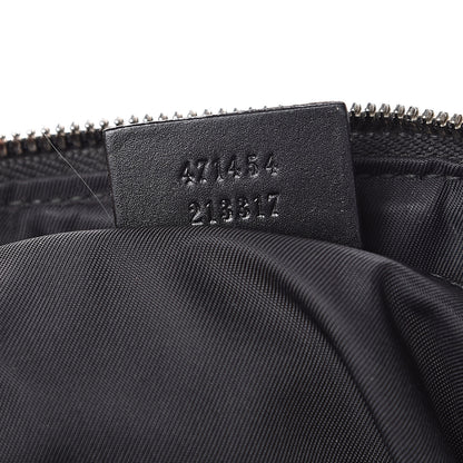Gucci GG Supreme Monogram Web Messenger Bag Black 7 of 10