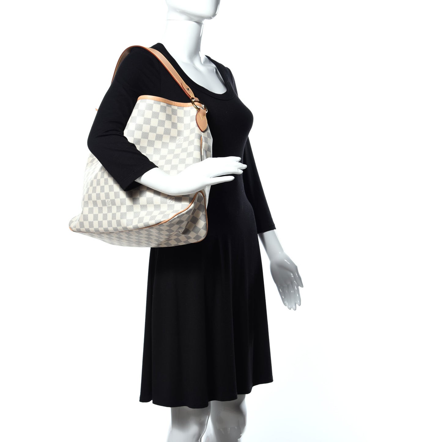 Damier Azur Delightful MM Pink