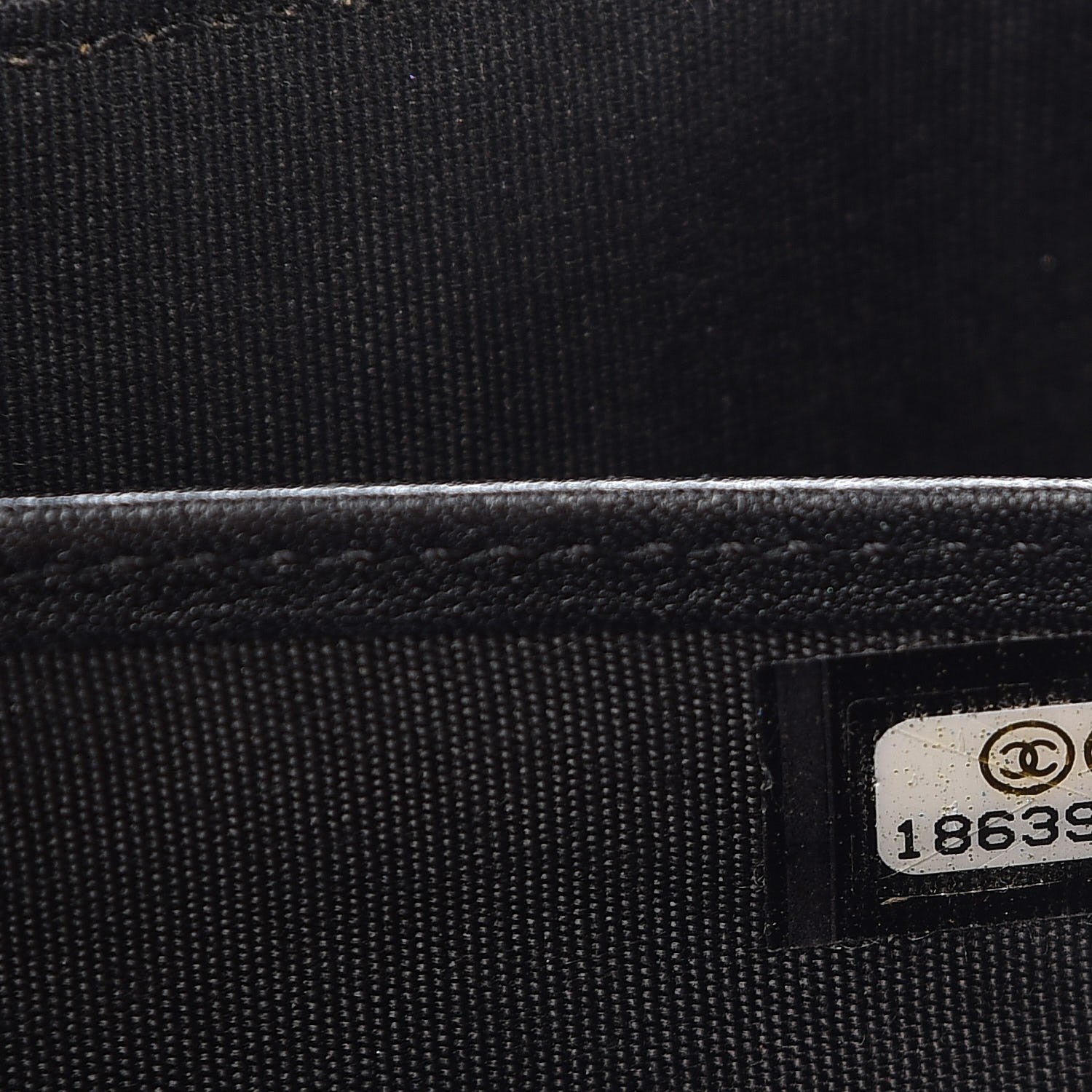Chanel Caviar CC Timeless Large Zip Around Wallet Black 8 of 12