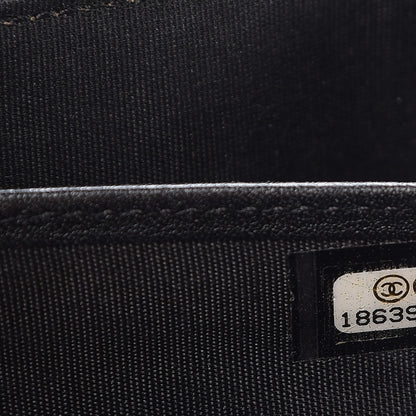 Chanel Caviar CC Timeless Large Zip Around Wallet Black 8 of 12