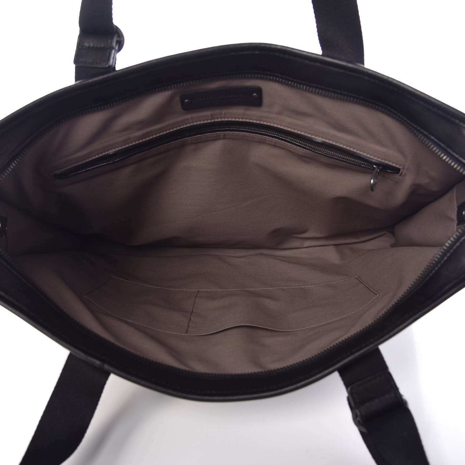 Bottega Veneta Nappa Intrecciato Briefcase Medium Grey Black 5 of 8