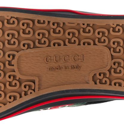 Gucci Econyl Nylon Web Monogram Off The Grid Womens 1977 Tennis Sneakers 37.5 Black 6 of 9