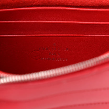 Louis Vuitton Calfskin New Wave Chain Pochette Scarlet 6 of 8