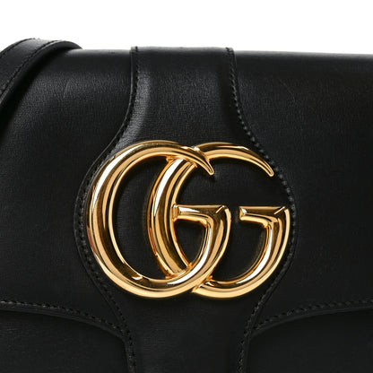 Gucci Vitello Palmellato Lux Small Arli Flap Shoulder Bag Black 8 of 10