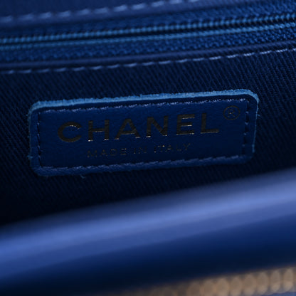 Chanel Caviar Quilted Small Business Affinity Flap Dark Blue 6 of 13