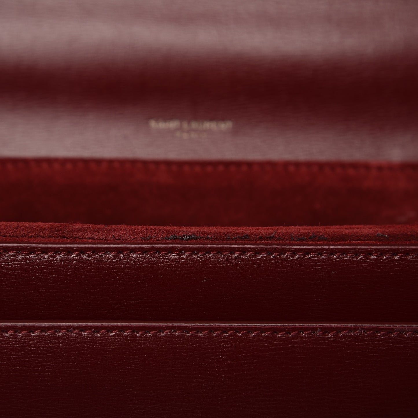 Calfskin Medium Bellechasse Satchel Burgundy