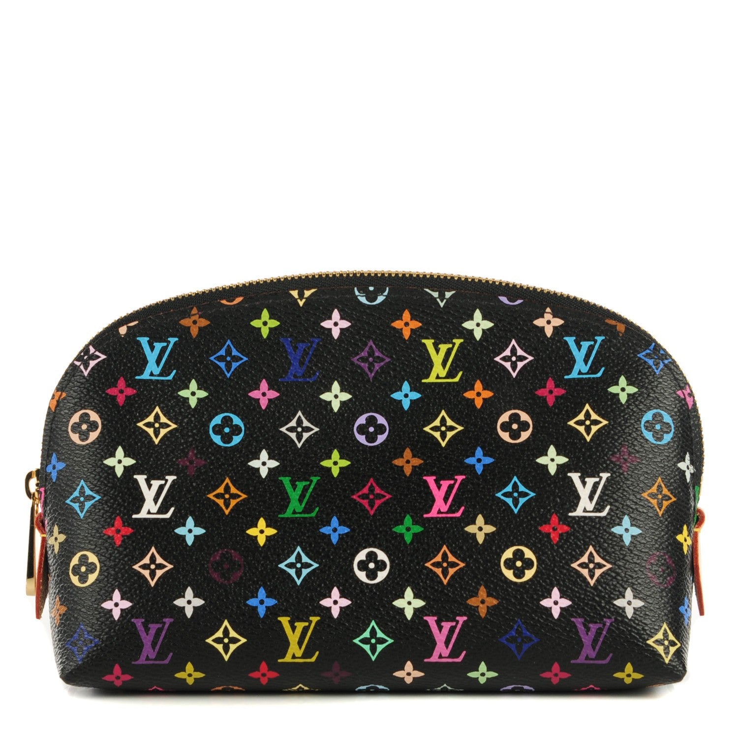 Louis Vuitton Monogram Multicolor Cosmetic Pouch Black Grenade 1 of 7