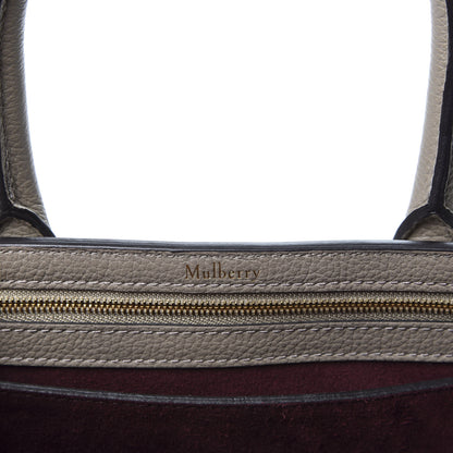 Mulberry Classic Grain Calfskin Small Bayswater Solid Grey 8 of 9